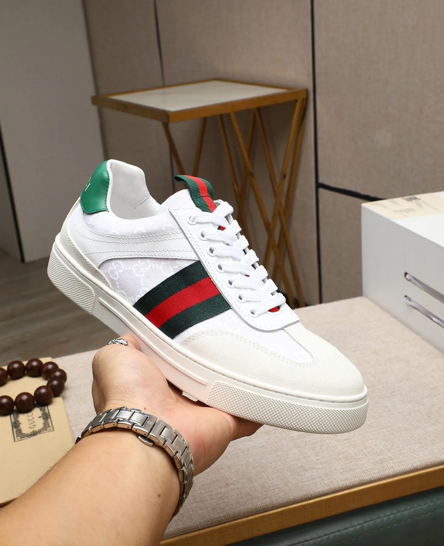 Men's men's shoes 💰440 GUCCI🔍🔍The latest model is on sale at the same time at the counter. Original calfskin imported from Italy, genuine leather lining, (high-end, noble, and classy) with exquisite workmanship. Sole: Original sole provided by the original factory, ⚠Exclusive double-layer movable molded sole super comfortable⚠, real shot 🎬The real thing is better🔍🔍"High quality·Follow the order" Code number 38-44